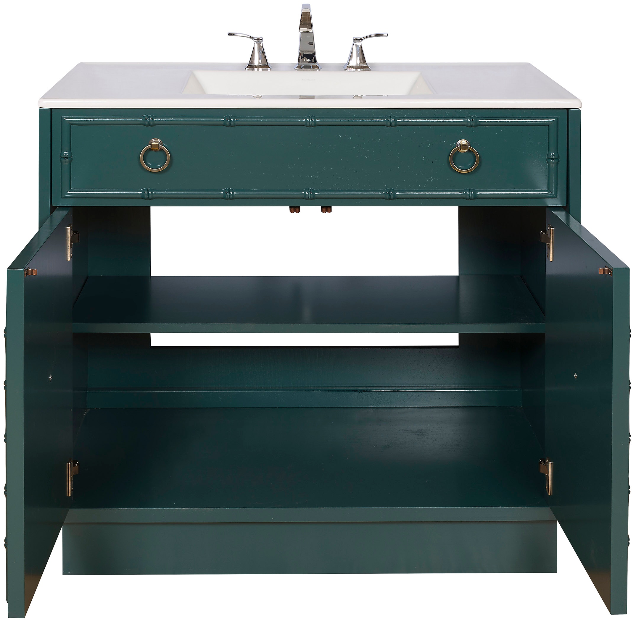 Vanguard Bathroom Coco Small Vanity with Plinth Base VA01D Stacy